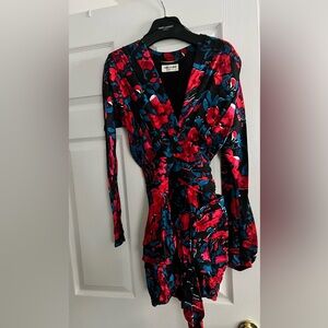 Saint Laurent floral dress